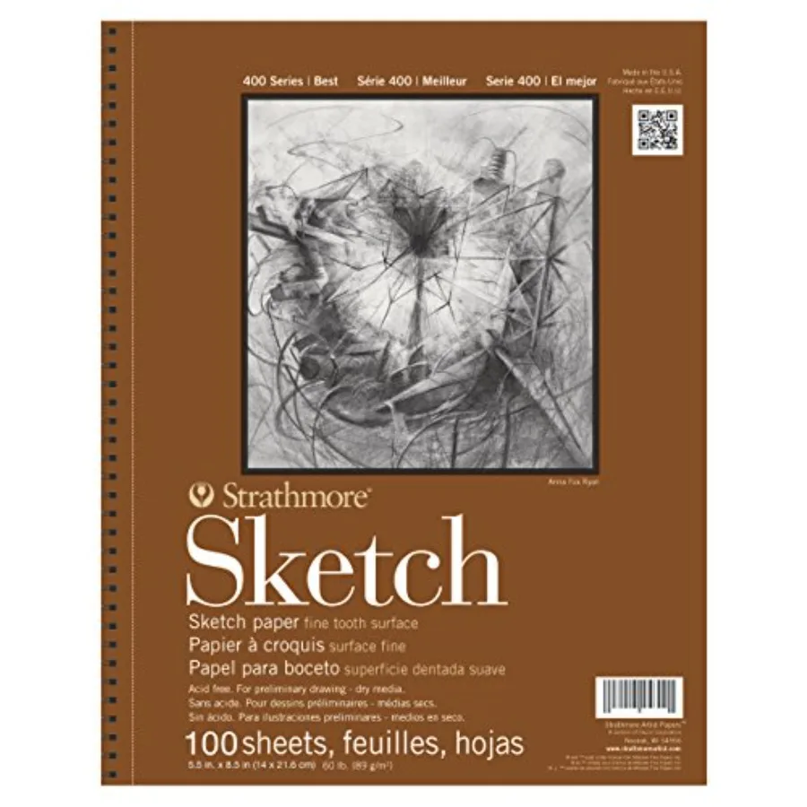 400 Series Sketch Pad, inch, - Artist Sketchbook for Drawing, Illustration, Art Class Students
400 Series Sketch Pad, inch, - Artist Sketchbook for Drawing, Illustration, Art Class Students