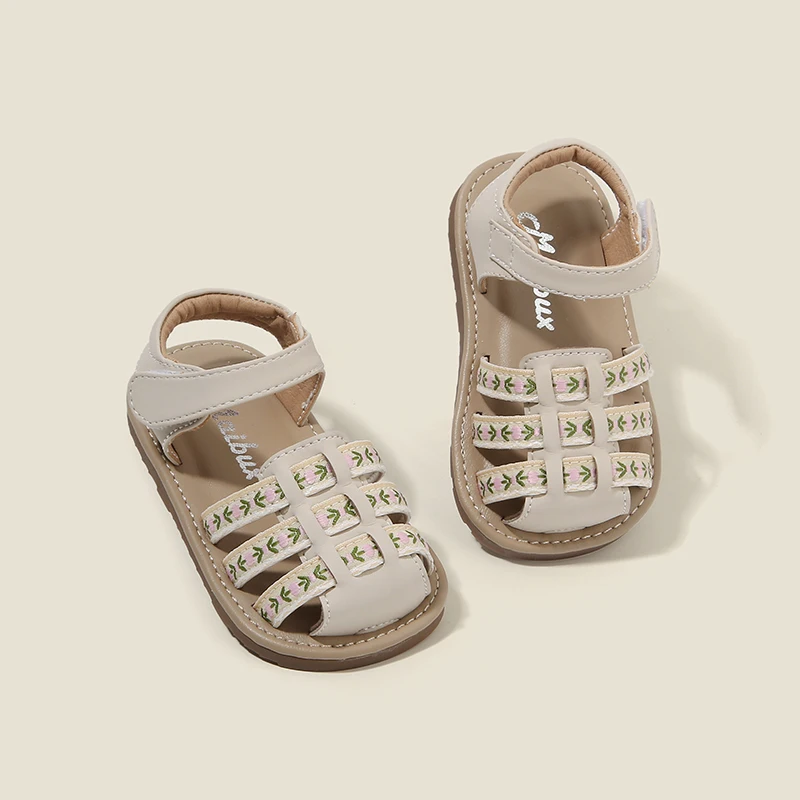 Летние сандалии для маленьких девочек; детские туфли для первого шага; милые модные туфли принцессы для малышей.
Летние сандалии для маленьких девочек; детские туфли для первого шага; милые модные туфли принцессы для малышей.