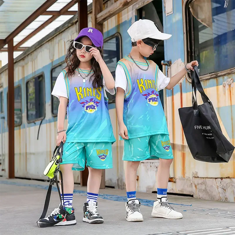 Children Basketball Jersey Boy and Girls Quick-drying comfortable Shirt Sportswear Tracksuit Kid fashion Training Sport Uniforms
Children Basketball Jersey Boy and Girls Quick-drying comfortable Shirt Sportswear Tracksuit Kid fashion Training Sport Uniforms