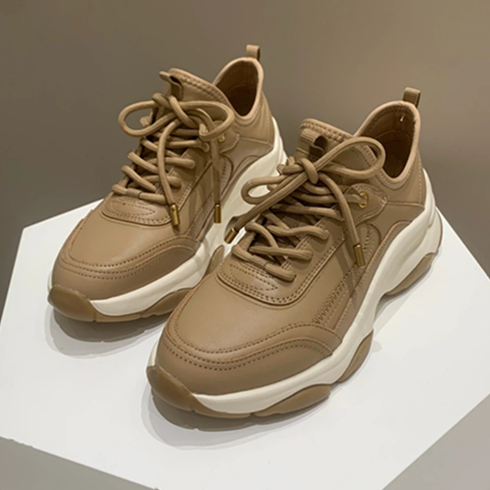 Jenny&Dave Contrasting Color Breathable Light Ladies Casual Shoes Fashion Thick Soled Retro Daddy Shoes Sneakers
Jenny&Dave Contrasting Color Breathable Light Ladies Casual Shoes Fashion Thick Soled Retro Daddy Shoes Sneakers