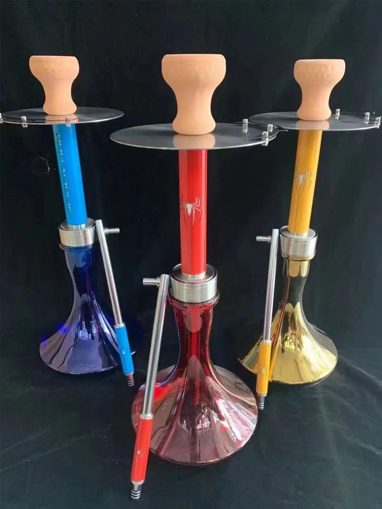 German Shisha Hookah Set Spider Laser Cutout Engraving With Hookah Accessories Carbon Clip Handle Pipe Narguile Complete Shisha
German Shisha Hookah Set Spider Laser Cutout Engraving With Hookah Accessories Carbon Clip Handle Pipe Narguile Complete Shisha