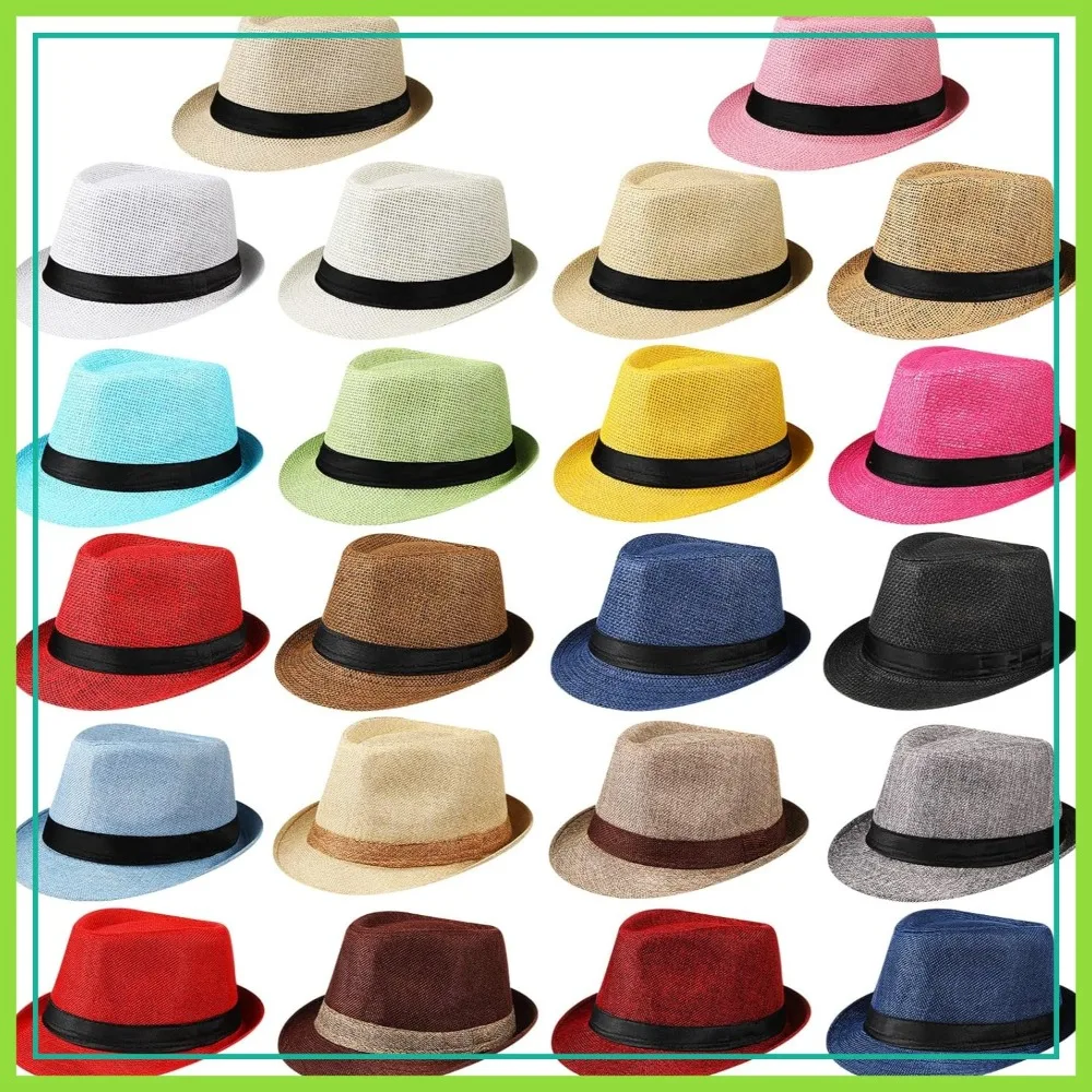 22 Pcs Panama Straw Hat Men Cuban Short Brim for Women Beach Wedding
22 Pcs Panama Straw Hat Men Cuban Short Brim for Women Beach Wedding