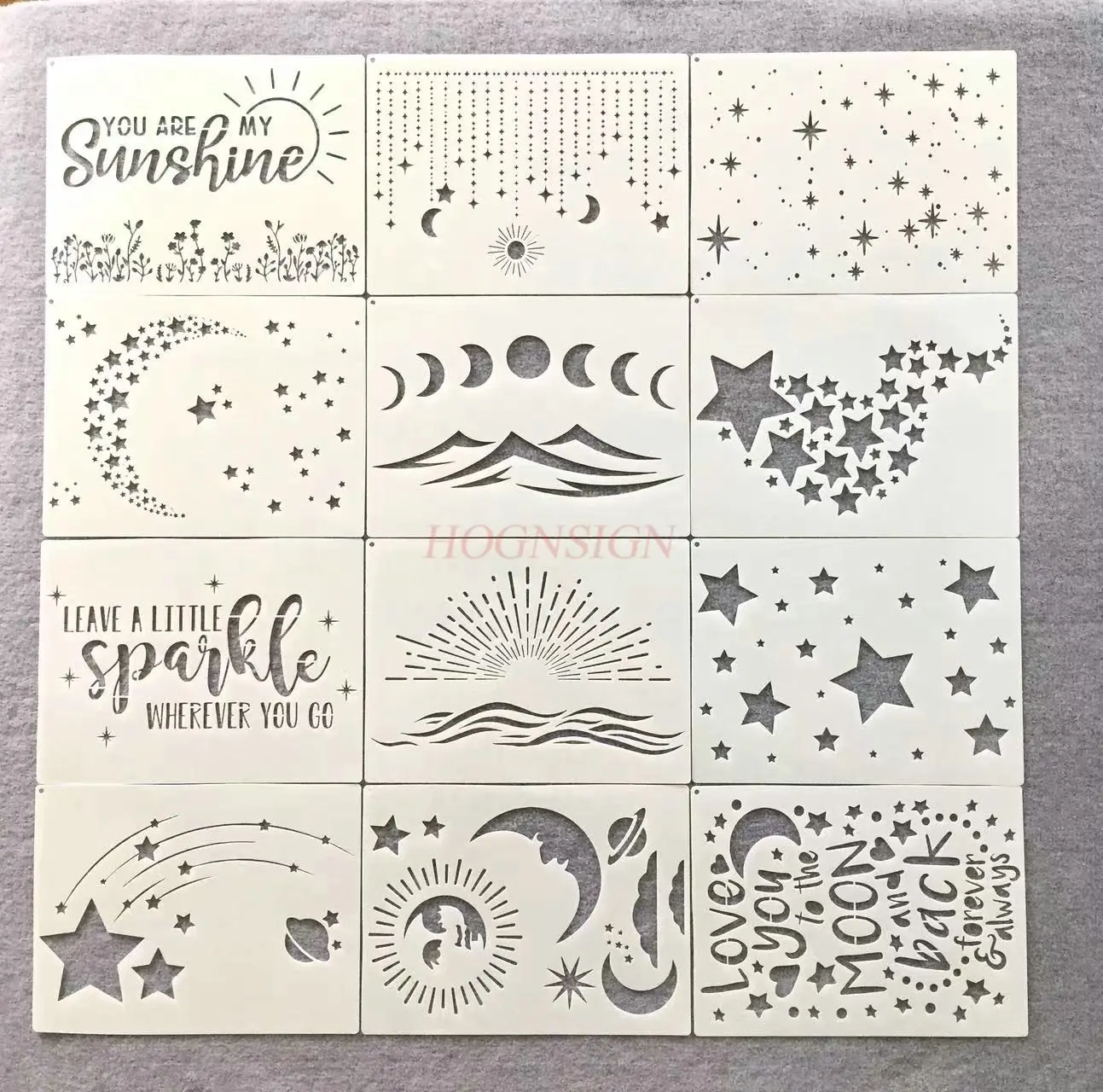 1pcs Starry Sky Creative Painting Auxiliary Spray Painting Template Decorative Wall Painting Spray Painting Hollow Template
1pcs Starry Sky Creative Painting Auxiliary Spray Painting Template Decorative Wall Painting Spray Painting Hollow Template