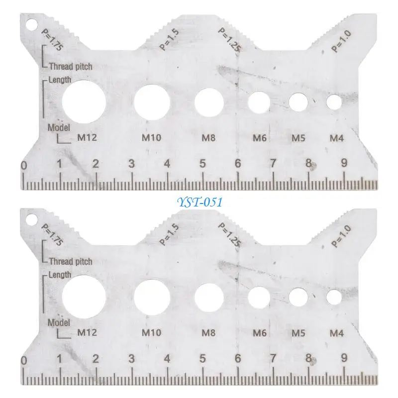E15A Double Side Engraved Thread Pitches Gauge For Precise Measurement And Durability
E15A Double Side Engraved Thread Pitches Gauge For Precise Measurement And Durability