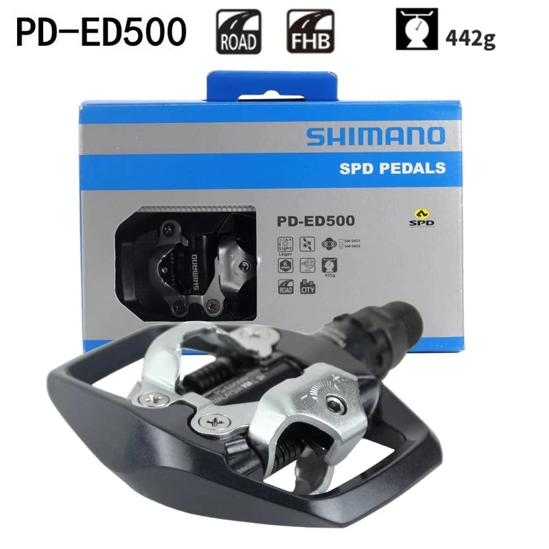 PD-EH500/ED500 Dark Grey SM-SH56/SH51 MTB Bike Bicycle Pedal Clip Bike Accessories Pedales Cleats Bmx Pedals Parts
PD-EH500/ED500 Dark Grey SM-SH56/SH51 MTB Bike Bicycle Pedal Clip Bike Accessories Pedales Cleats Bmx Pedals Parts