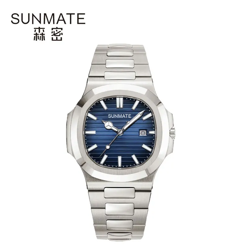 SUNMATE 2025 Luxury China Movement Stainless Steel Watch 43mm Case Luminous Function Daylight 30m Waterproof Men's Watch
SUNMATE 2025 Luxury China Movement Stainless Steel Watch 43mm Case Luminous Function Daylight 30m Waterproof Men's Watch