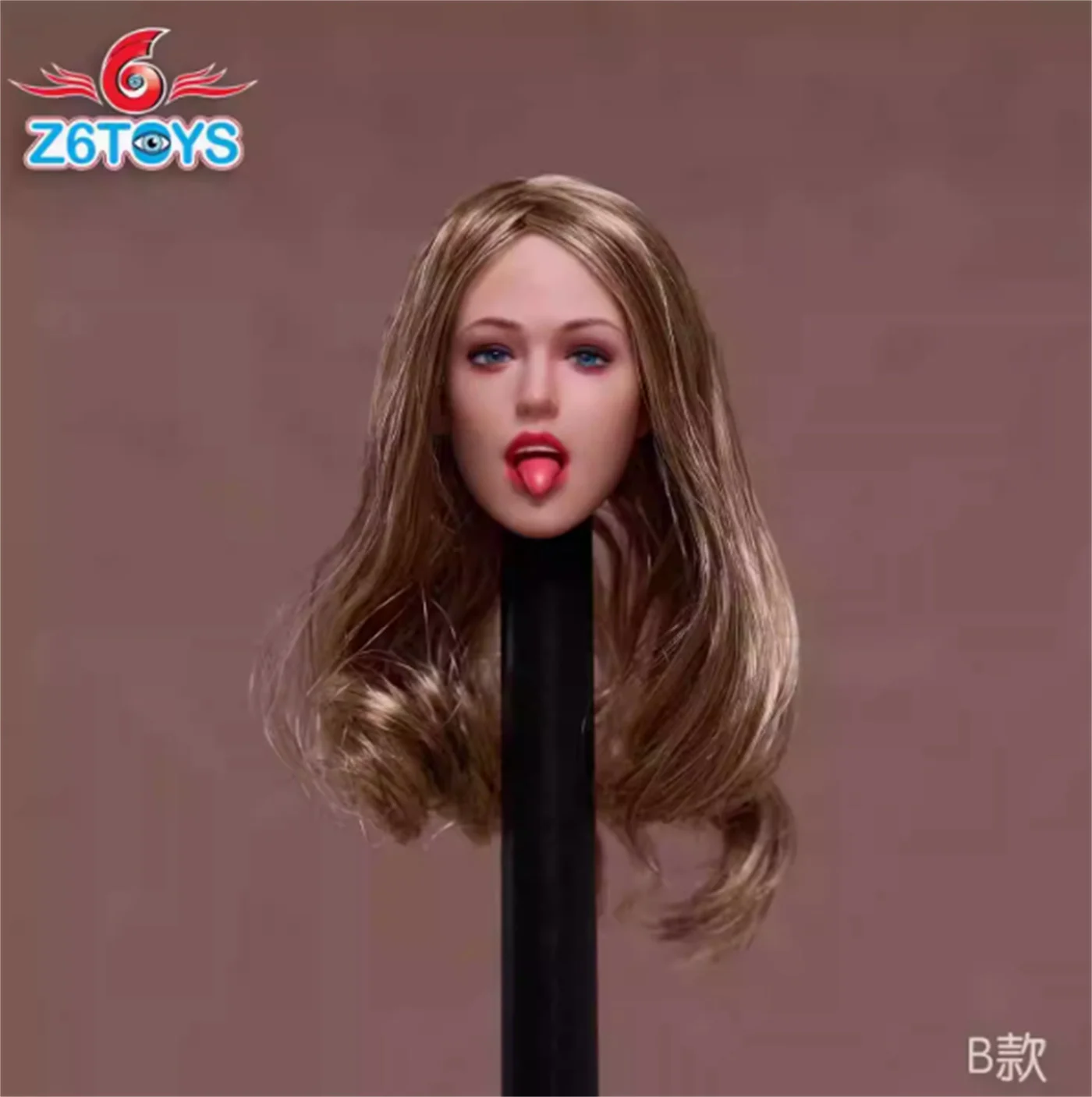 Z6TOYS ZC009 1/6 Scale Movable Eyes Female Head Sculpt cute girl Tongue Out Expression Model Fit 12 inc 12''TBl Action Figure
Z6TOYS ZC009 1/6 Scale Movable Eyes Female Head Sculpt cute girl Tongue Out Expression Model Fit 12 inc 12''TBl Action Figure