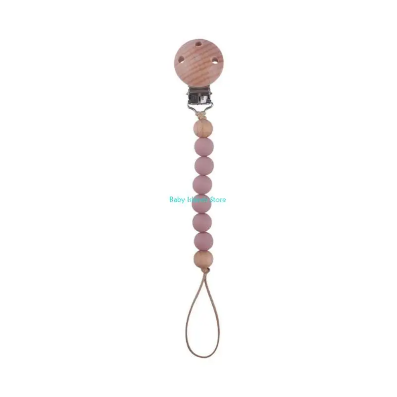 K92D Newborn Pacifier Clip Chain Silicone Beads DIY Dummy Nipple Soother Holder Baby Teething Chewing Chain
K92D Newborn Pacifier Clip Chain Silicone Beads DIY Dummy Nipple Soother Holder Baby Teething Chewing Chain