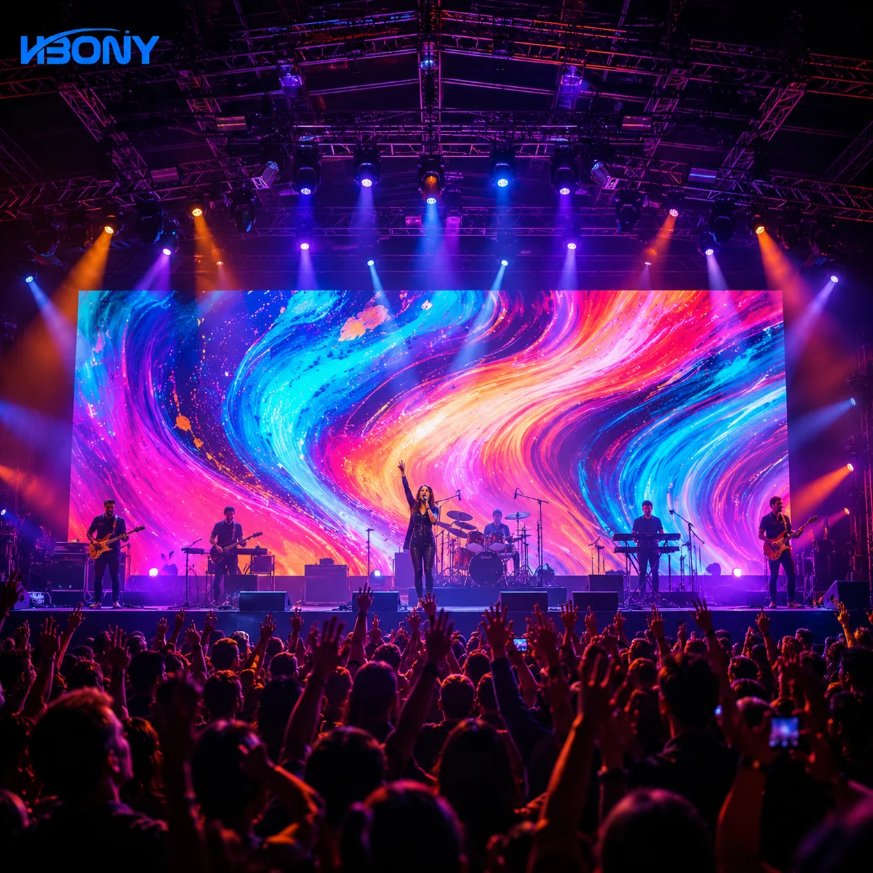 P2.97 Indoor Stage LED Rental Screen 500x500mm Die-casting Aluminum Quick Lock Cabinet for Concert Wedding Conference Stage
P2.97 Indoor Stage LED Rental Screen 500x500mm Die-casting Aluminum Quick Lock Cabinet for Concert Wedding Conference Stage