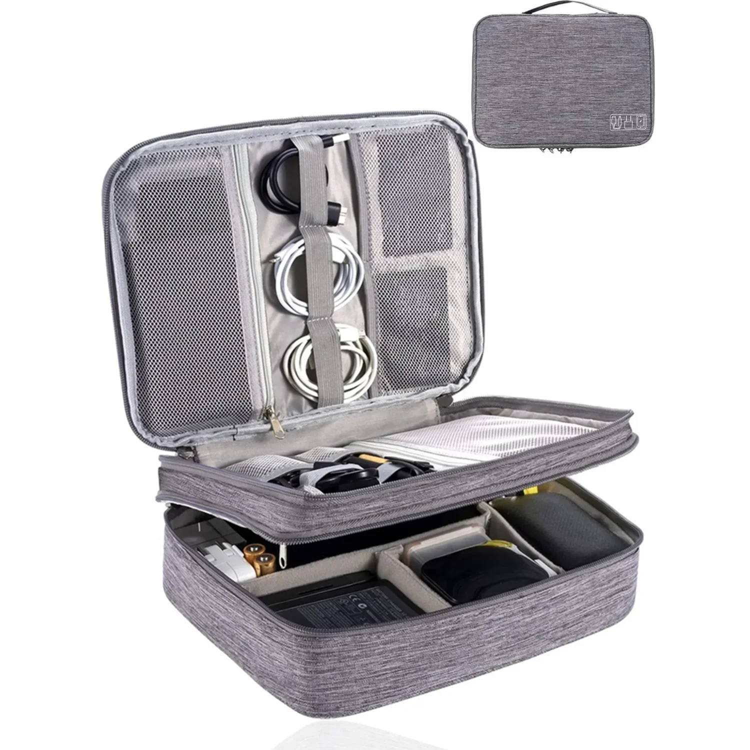 Cable Storage Bag Waterproof Digital Electronic Accessories Organizer Portable Travel Case for Data Line Earphone U Disk Charger
Cable Storage Bag Waterproof Digital Electronic Accessories Organizer Portable Travel Case for Data Line Earphone U Disk Charger