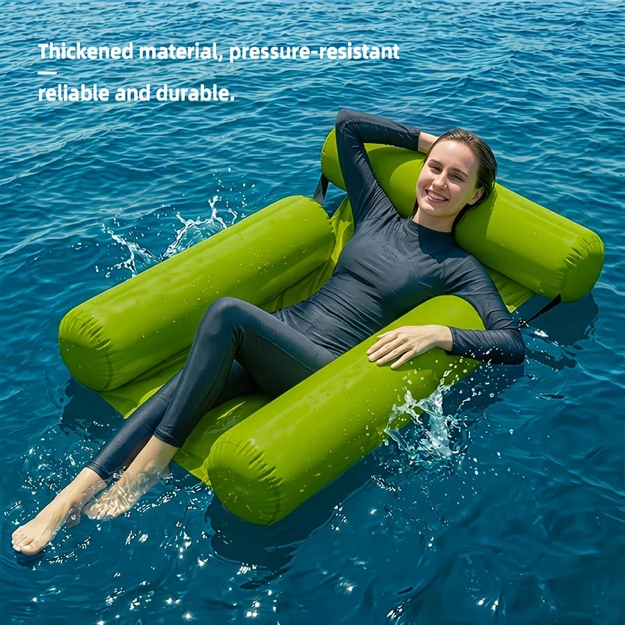 1pc Inflatable Swimming Hammock, Floating Lounge Chair Air Mattress for Pool, Adult Water Float Mat Toy Floating Island, Pool
1pc Inflatable Swimming Hammock, Floating Lounge Chair Air Mattress for Pool, Adult Water Float Mat Toy Floating Island, Pool