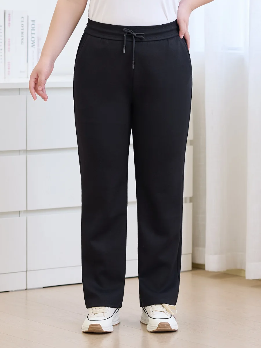 Plus Size Women Casual Wide Leg Pants, Elastic Waist Loose Trousers, Summer Spring Slim Fit Pants, Pear Shaped Body Fashion Stre
Plus Size Women Casual Wide Leg Pants, Elastic Waist Loose Trousers, Summer Spring Slim Fit Pants, Pear Shaped Body Fashion Stre