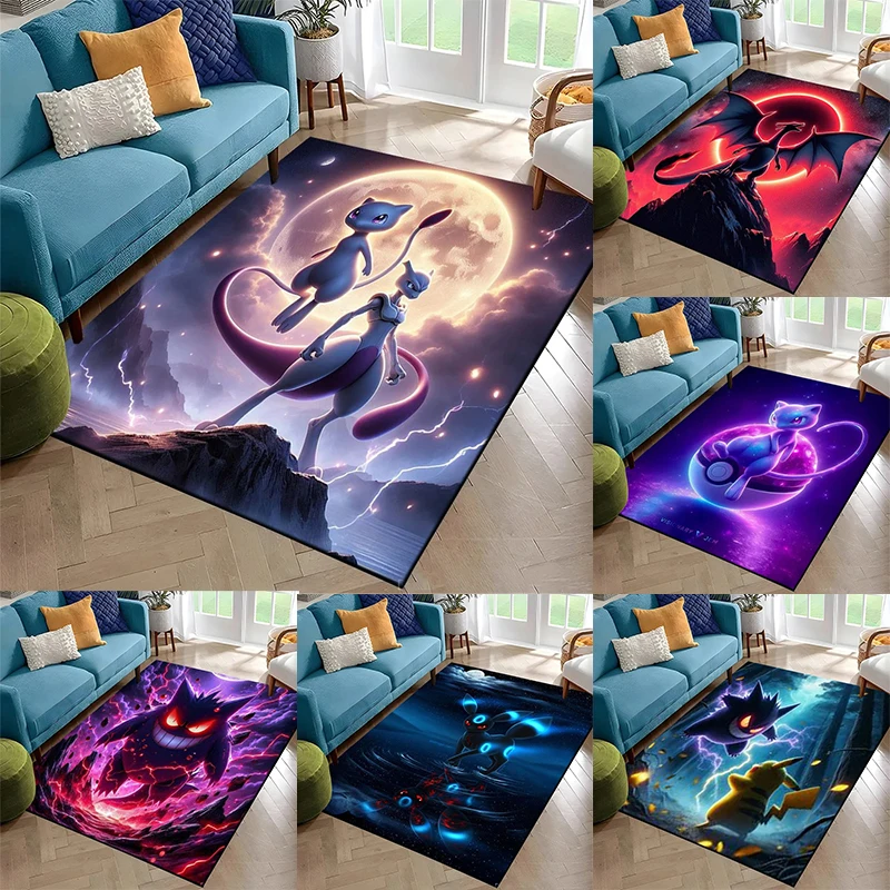 MINISO Pokémon Rectangle Rug Stunning Anime Battle & Fantasy Scenes Carpet Featuring Mewtwo Gengar Charizard Ideal for Game Room
MINISO Pokémon Rectangle Rug Stunning Anime Battle & Fantasy Scenes Carpet Featuring Mewtwo Gengar Charizard Ideal for Game Room