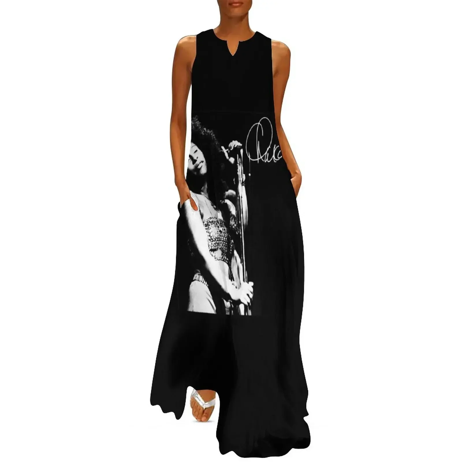 Chaka Khan Lightweight Long Dress summer dress daily women formal occasion dresses women's evening dresses Elegant gowns Dress 
Chaka Khan Lightweight Long Dress summer dress daily women formal occasion dresses women's evening dresses Elegant gowns Dress