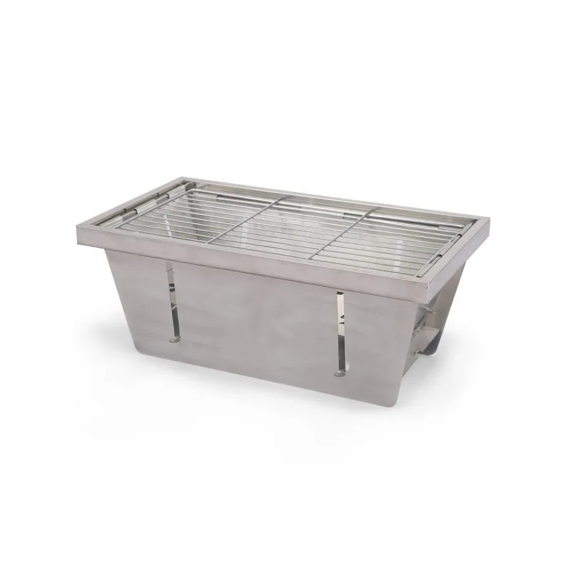 Outdoor Exquisite Camping Small Barbecue Grill Outdoor Barbecue Grill Stainless Steel Portable Folding IGT Carbon Grill
Outdoor Exquisite Camping Small Barbecue Grill Outdoor Barbecue Grill Stainless Steel Portable Folding IGT Carbon Grill
