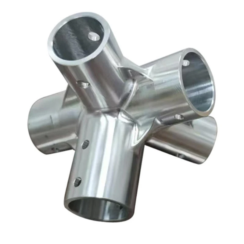 Custom 3D Design Drawings Metal Aluminum Alloy Parts CNC Lathe Processing Service Multi-port Connection Parts
Custom 3D Design Drawings Metal Aluminum Alloy Parts CNC Lathe Processing Service Multi-port Connection Parts