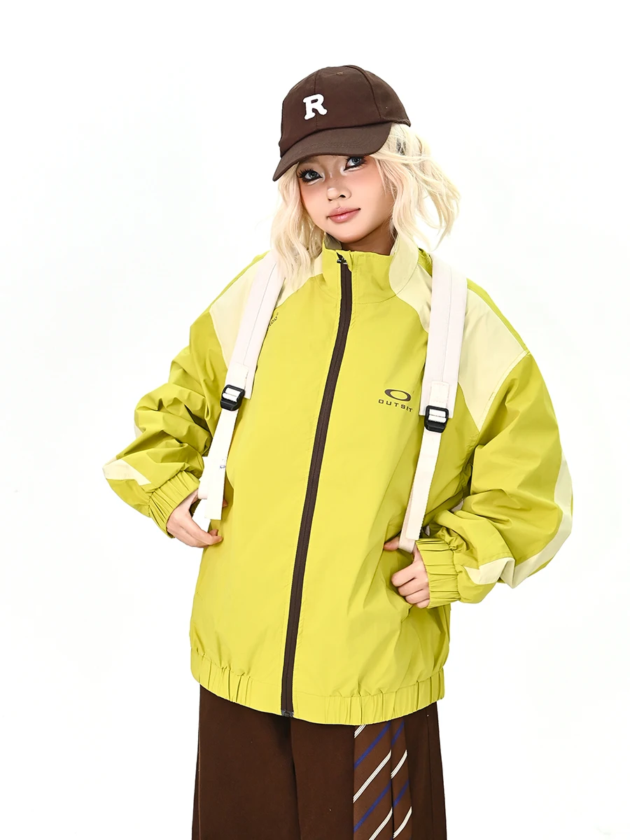 Loose Women's Stand Collar Jaet Spring 2026 Street Sle Outdoor Coat Easy to Wear No Need for Tailoring New Faion Brand
Loose Women's Stand Collar Jaet Spring 2026 Street Sle Outdoor Coat Easy to Wear No Need for Tailoring New Faion Brand