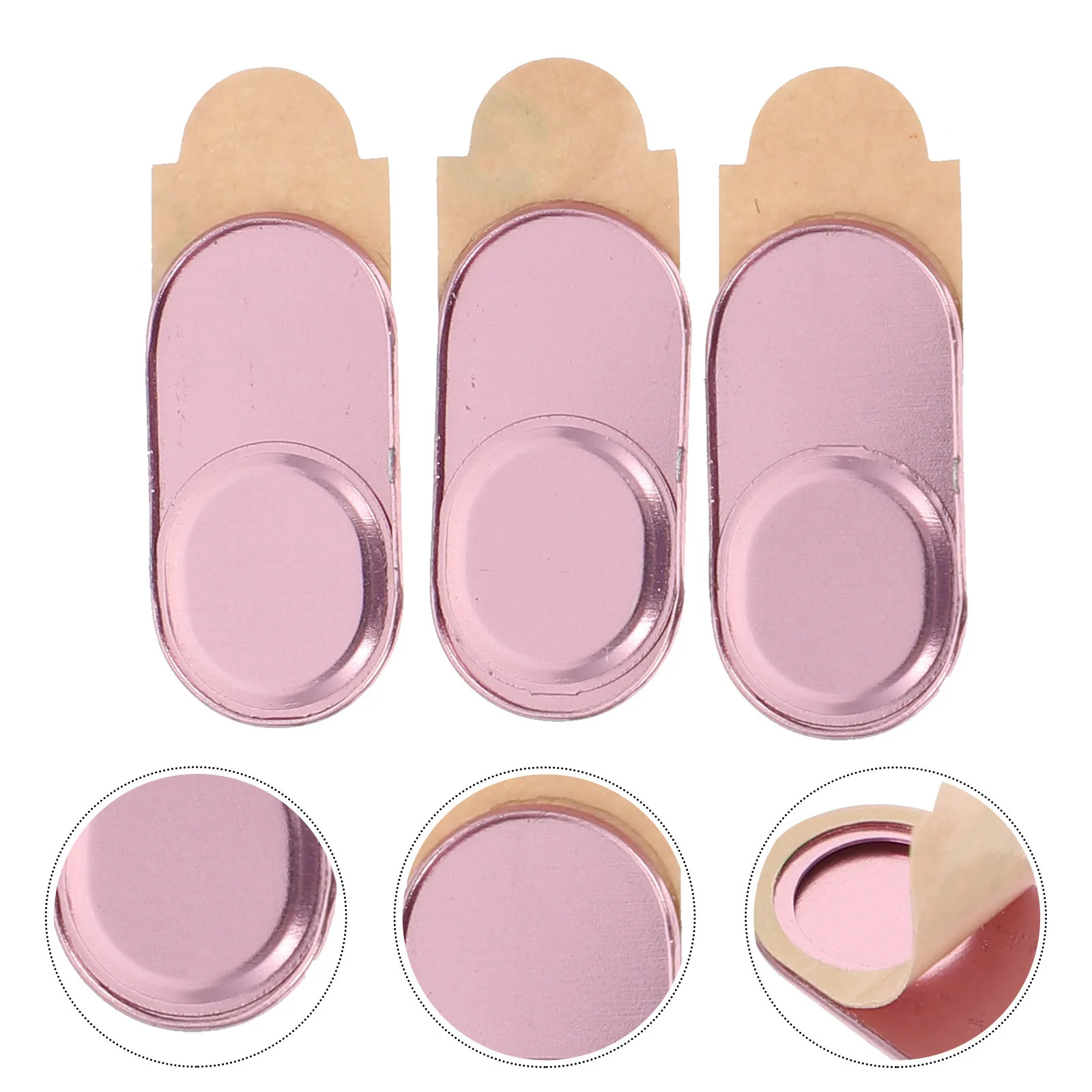 3Pcs Aluminum Alloy Webcam Covers Rose Gold Privacy Protection Durable Easy to Use for Laptop Tablet Phone Tablet Webcam Covers
3Pcs Aluminum Alloy Webcam Covers Rose Gold Privacy Protection Durable Easy to Use for Laptop Tablet Phone Tablet Webcam Covers