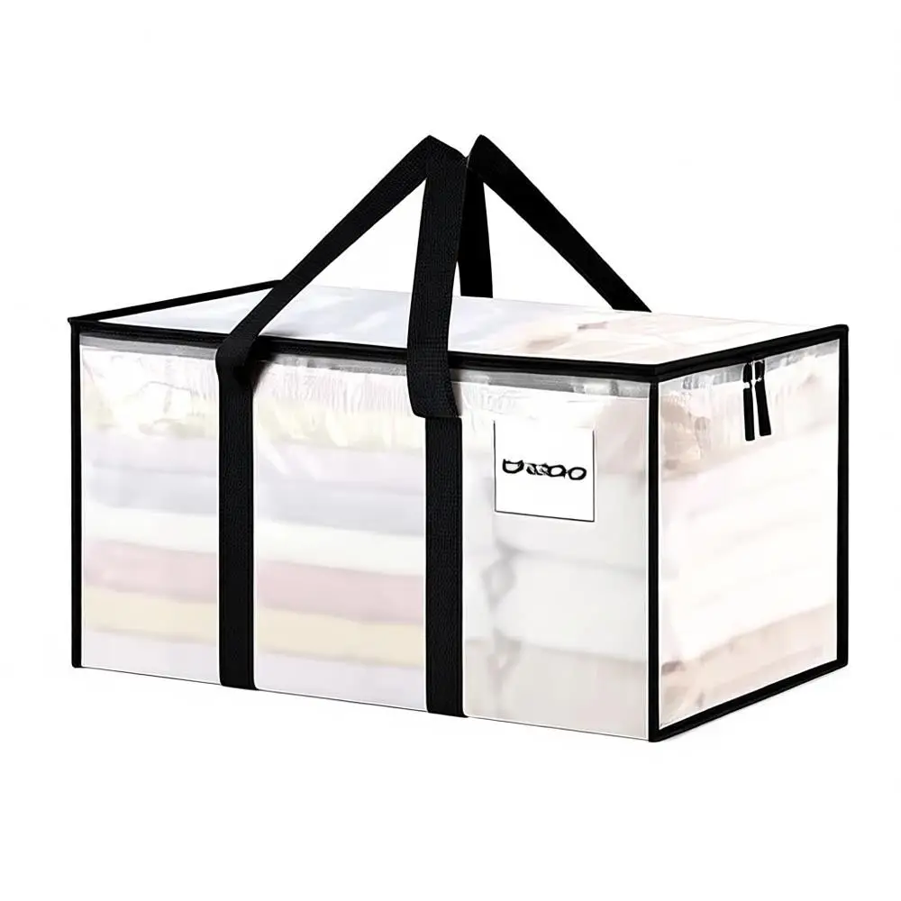 16-Pack XL Clear Heavy-Duty Moving Bags with Reinforced Handles and Zippers for Storage, Dorms, and College
16-Pack XL Clear Heavy-Duty Moving Bags with Reinforced Handles and Zippers for Storage, Dorms, and College