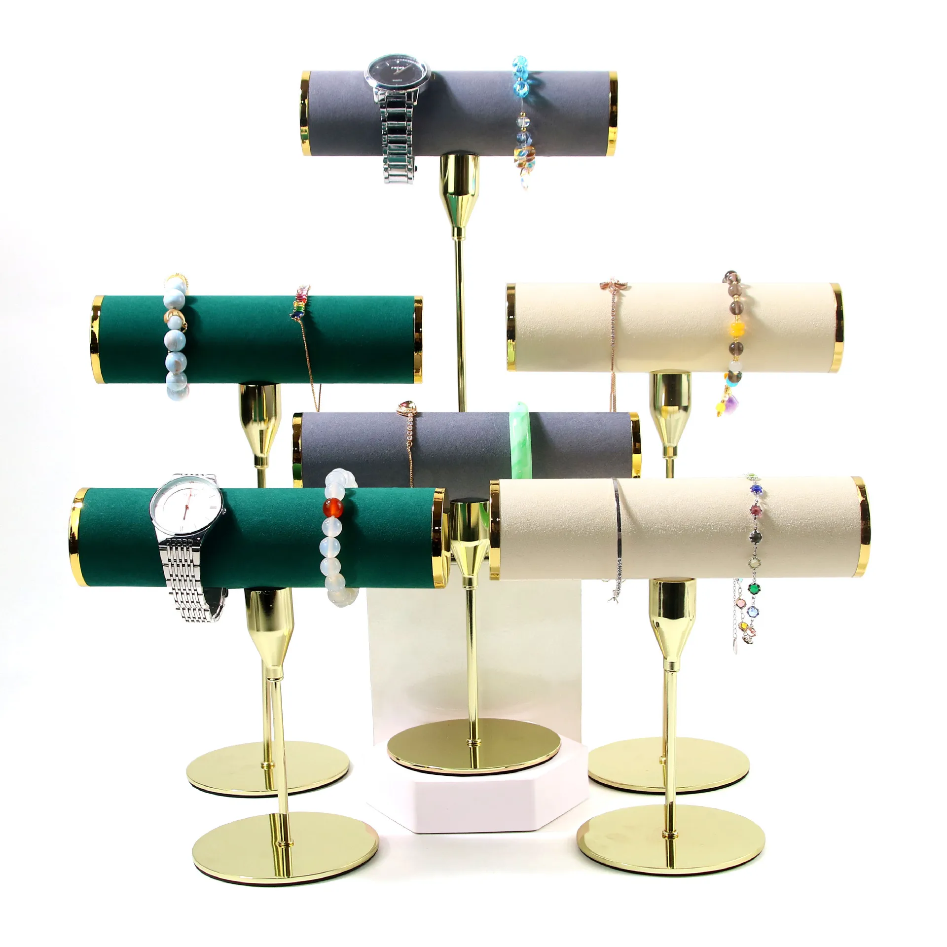 Bracelet and Watch Display Stand, 1 Metal Piece for Jewelry Window, Storage and Display for Bracelets, Stylish Props
Bracelet and Watch Display Stand, 1 Metal Piece for Jewelry Window, Storage and Display for Bracelets, Stylish Props