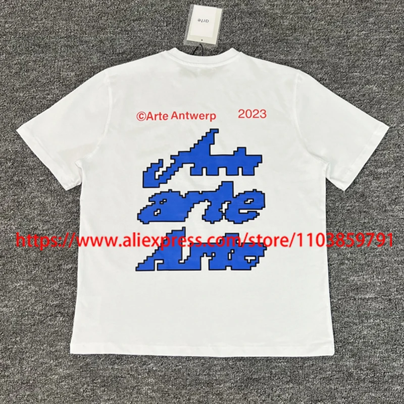 High Street Trend Arte Short-sleeve Tees Casual Letter Pattern Prints Cotton Tops Summer Loose Round Neck ARTE T-shirts
High Street Trend Arte Short-sleeve Tees Casual Letter Pattern Prints Cotton Tops Summer Loose Round Neck ARTE T-shirts