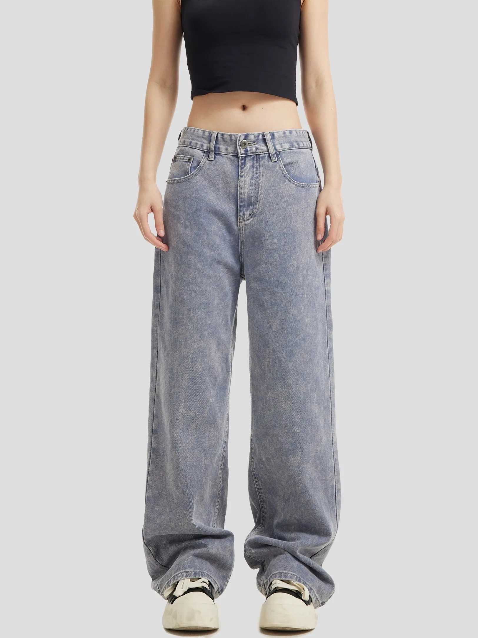 RUTO STUDIO American Retro Waed Snowflake Denim Pants Loose Straight Long Trousers Couple's Casual Cotton Jeans
RUTO STUDIO American Retro Waed Snowflake Denim Pants Loose Straight Long Trousers Couple's Casual Cotton Jeans