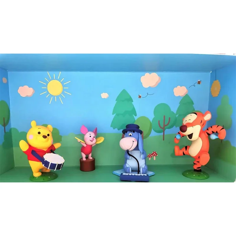 Disney Winnie the Pooh Doll Set Piglet Tigger Donkey and Winnie Bear Desktop Model Ornaments Children Exquisite Birthday Gift
Disney Winnie the Pooh Doll Set Piglet Tigger Donkey and Winnie Bear Desktop Model Ornaments Children Exquisite Birthday Gift