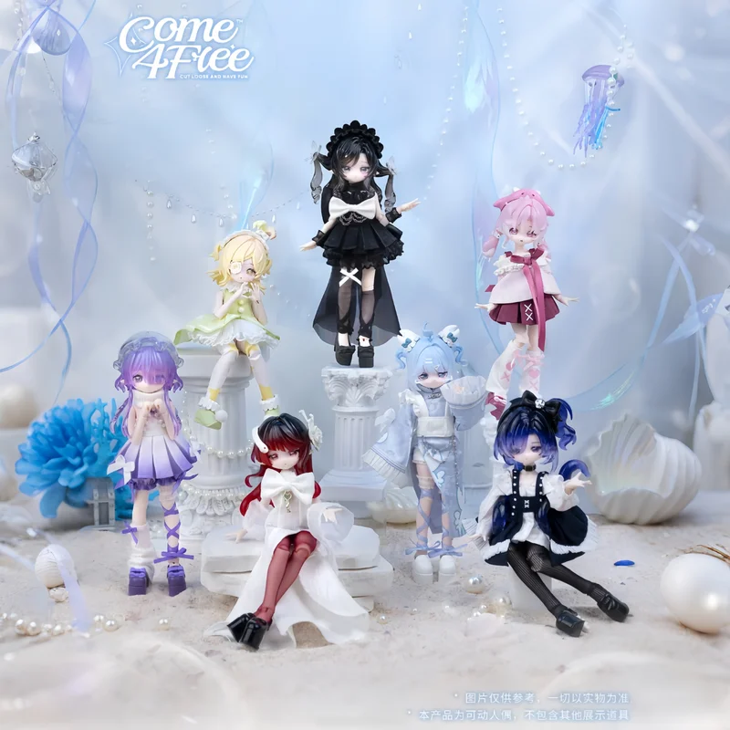 Come4free Mitian 2-го поколения Ocean Gem масштаб 1/12 Bjd слепая коробка шарнирная кукла Коллекционная фигурка украшение подарок для девочек
Come4free Mitian 2-го поколения Ocean Gem масштаб 1/12 Bjd слепая коробка шарнирная кукла Коллекционная фигурка украшение подарок для девочек