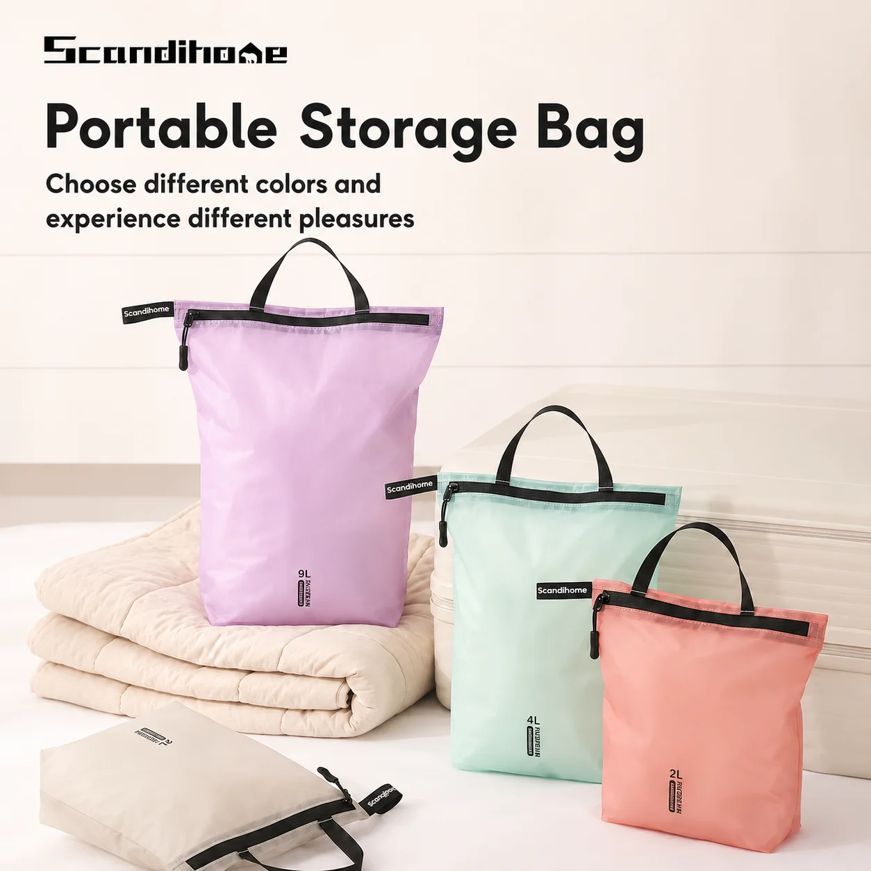 Waterproof Travel Handbag Storage Pouch Lightweight Clothes Organizer Zip Bag for Toiletries Socks Underwear Luggage
Waterproof Travel Handbag Storage Pouch Lightweight Clothes Organizer Zip Bag for Toiletries Socks Underwear Luggage