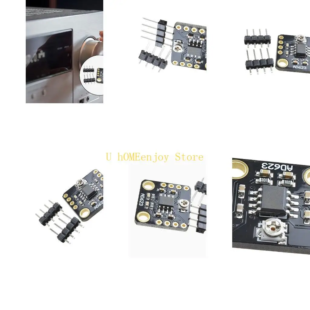B0KF Adjustable Gains Electric Amplifiers Module set Single Power Supply for Automation
B0KF Adjustable Gains Electric Amplifiers Module set Single Power Supply for Automation