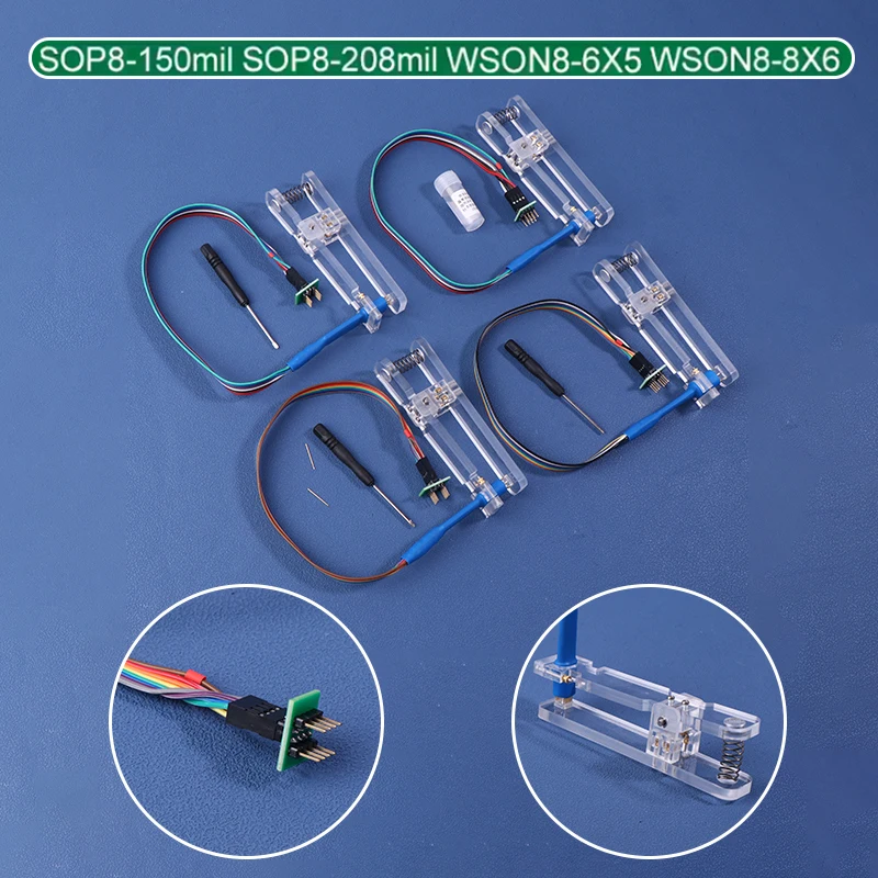 Ultra Long Spring Clip Burning Needle Burning Writing Cable Download Cable No Disassembly Chip
Ultra Long Spring Clip Burning Needle Burning Writing Cable Download Cable No Disassembly Chip