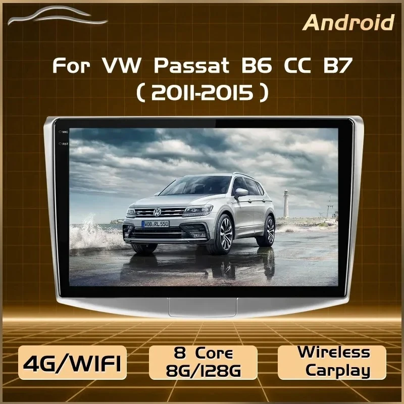 For VW/Volkswagen/Passat B7 CC B6 Car Multimedia Player GPS Navigation Head Unit Player 8G/128GB Android Auto Radio USB WIFI
For VW/Volkswagen/Passat B7 CC B6 Car Multimedia Player GPS Navigation Head Unit Player 8G/128GB Android Auto Radio USB WIFI
