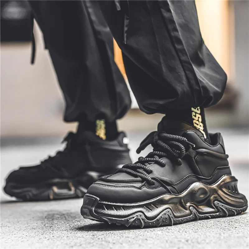 New Men's Sneakers Street Fashion Trend Casual Shoes Comfortable LightweightNon-slip Running Shoes Thick Sole Walking Shoes
New Men's Sneakers Street Fashion Trend Casual Shoes Comfortable LightweightNon-slip Running Shoes Thick Sole Walking Shoes
