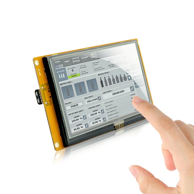 STONE 4,3-дюймовый HMI TFT ЖК-дисплей Программируемый логический ЖК-контроллер Сенсорный экран для оборудования Доступно настроить
STONE 4,3-дюймовый HMI TFT ЖК-дисплей Программируемый логический ЖК-контроллер Сенсорный экран для оборудования Доступно настроить