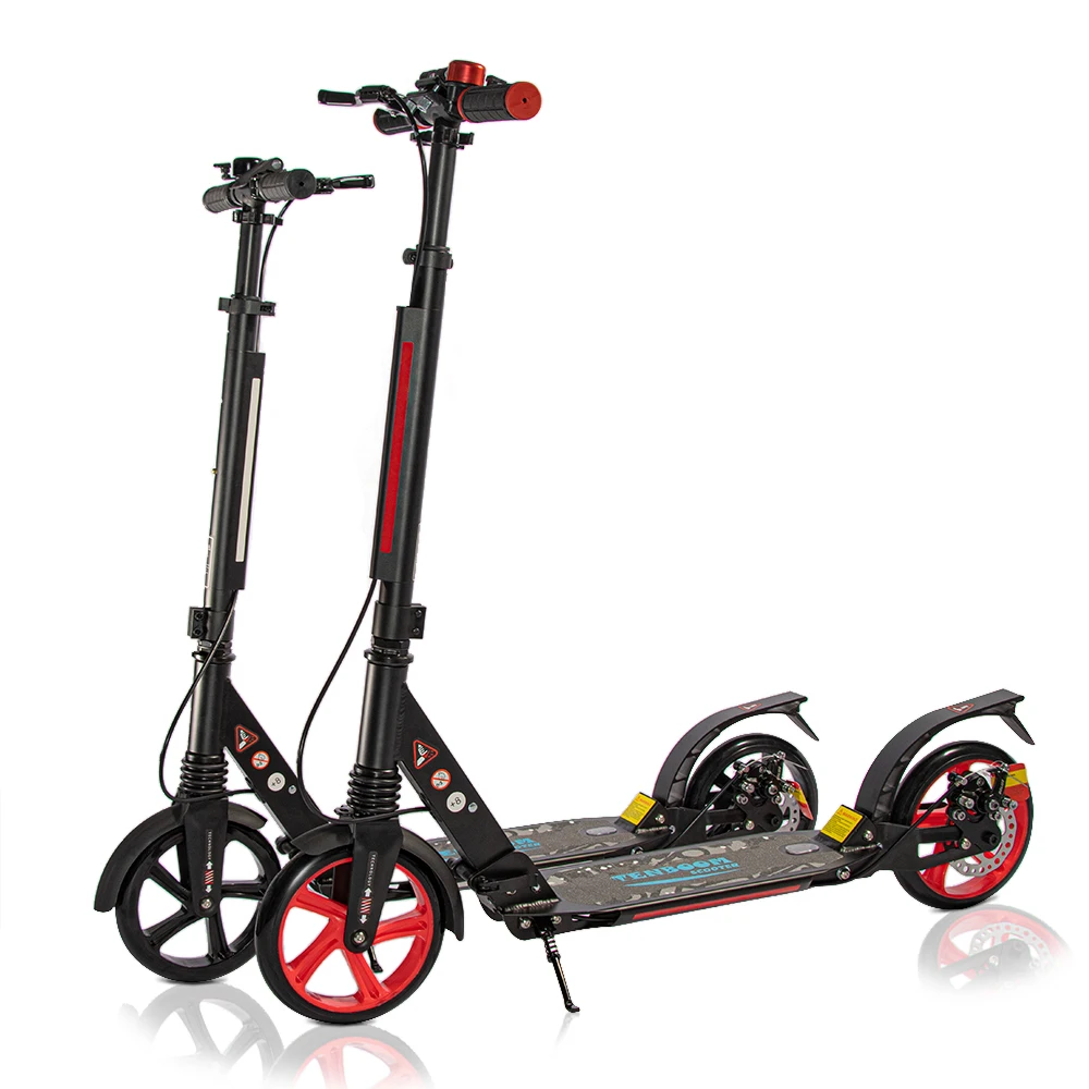 Adult Folding Scooter Dual Suspension Hand Brake Rear Disc Brake Big Wheel Comfortable Urban Riding Kick Scooter Durable
Adult Folding Scooter Dual Suspension Hand Brake Rear Disc Brake Big Wheel Comfortable Urban Riding Kick Scooter Durable