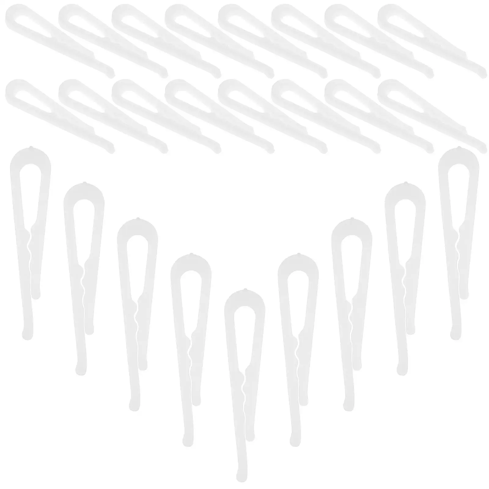 100PCS Clothing Clips for Shirts Pants Skirts Small Plastic Grip Clips Folding Shirt Sleeve Trousers Clothes Protection
100PCS Clothing Clips for Shirts Pants Skirts Small Plastic Grip Clips Folding Shirt Sleeve Trousers Clothes Protection