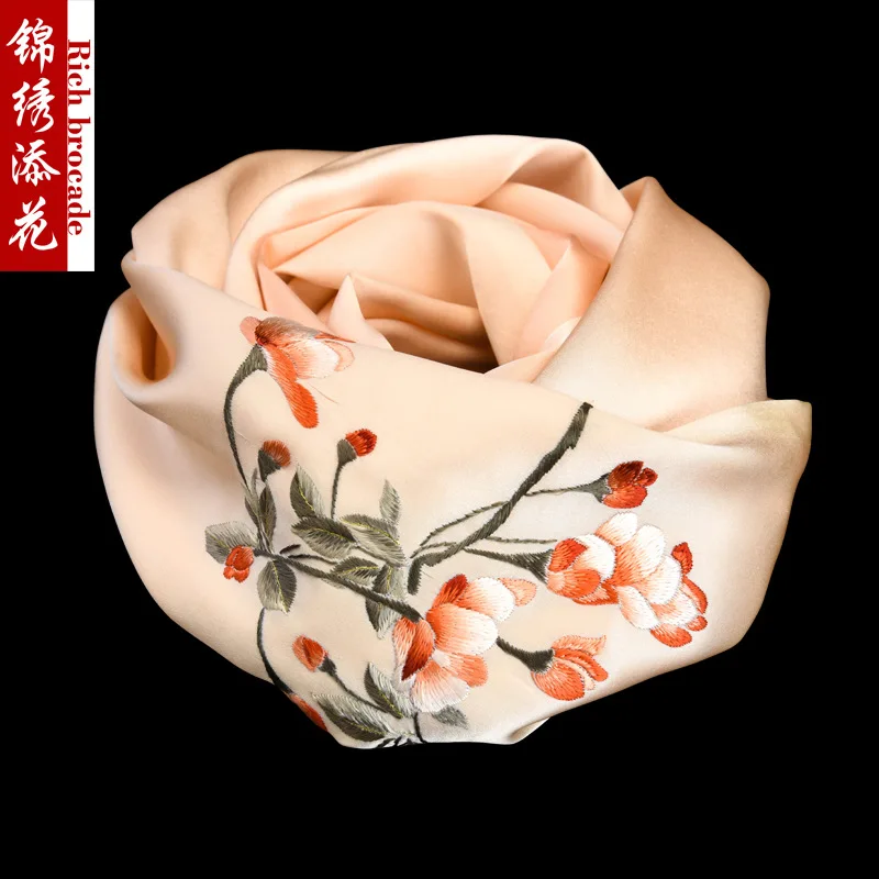 Double-Layer Scarf Long Embroidery Female Suzhou Embroidered Gift Shawl
Double-Layer Scarf Long Embroidery Female Suzhou Embroidered Gift Shawl