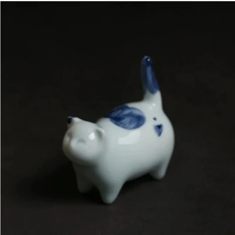 Chinese Tea Spirit Ceramic Cute Cat Tea Pet Figurines Tea Ceremony Zen Table
Chinese Tea Spirit Ceramic Cute Cat Tea Pet Figurines Tea Ceremony Zen Table