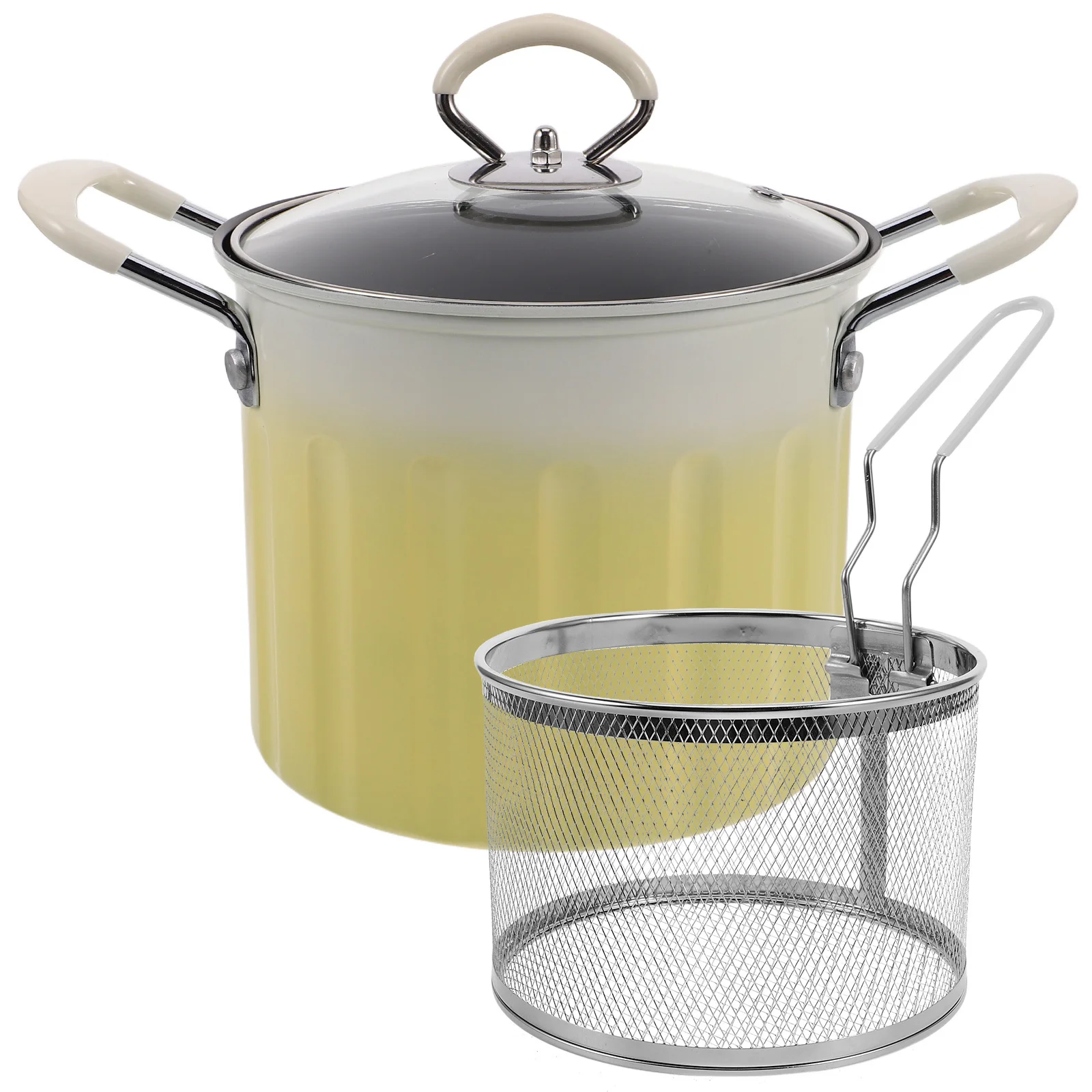 1 set Stainless Steel Deep Fryer Pot 3L Cast Iron Frying Pan Oil Drainer Lid For Induction Cooker Chicken Fryer Soup Stock Pot
1 set Stainless Steel Deep Fryer Pot 3L Cast Iron Frying Pan Oil Drainer Lid For Induction Cooker Chicken Fryer Soup Stock Pot