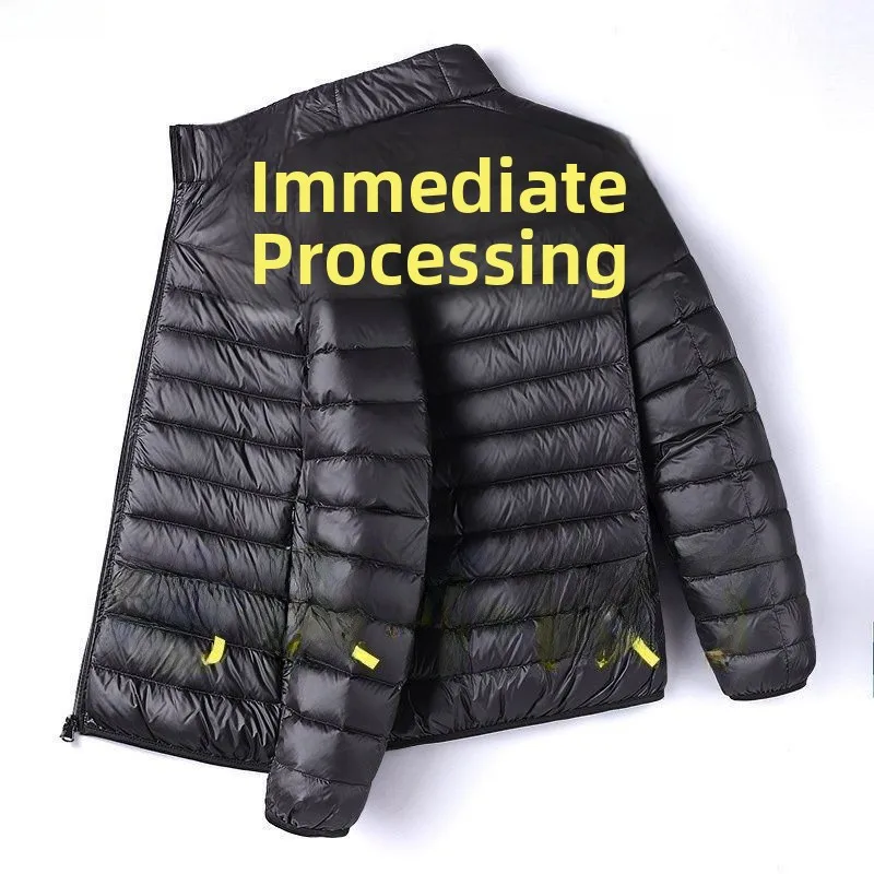 Новая мужская легкая пуховая куртка из хлопка 2024 года, тонкая, для осени и зимы, теплая, больших размеров, с воротником-стойкой, длинный рукав
Новая мужская легкая пуховая куртка из хлопка 2024 года, тонкая, для осени и зимы, теплая, больших размеров, с воротником-стойкой, длинный рукав
