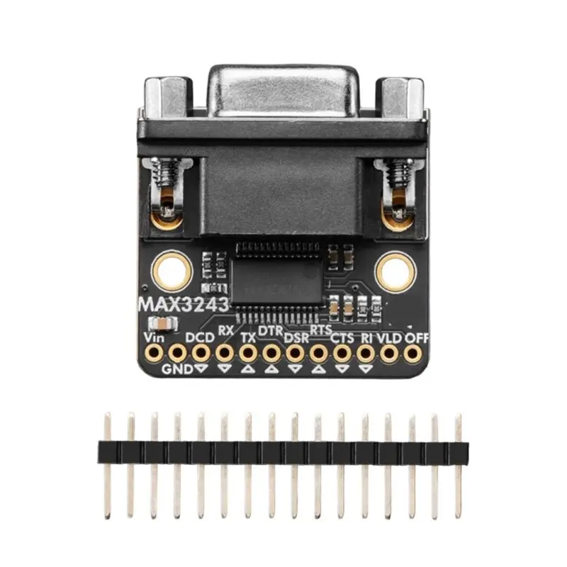 【STABLE QUALITY】RS-232 Full Pinout Level-Shifter Board MAX3243 TTL To RS232 Serial Port Module 5988 For Adafruit
【STABLE QUALITY】RS-232 Full Pinout Level-Shifter Board MAX3243 TTL To RS232 Serial Port Module 5988 For Adafruit
