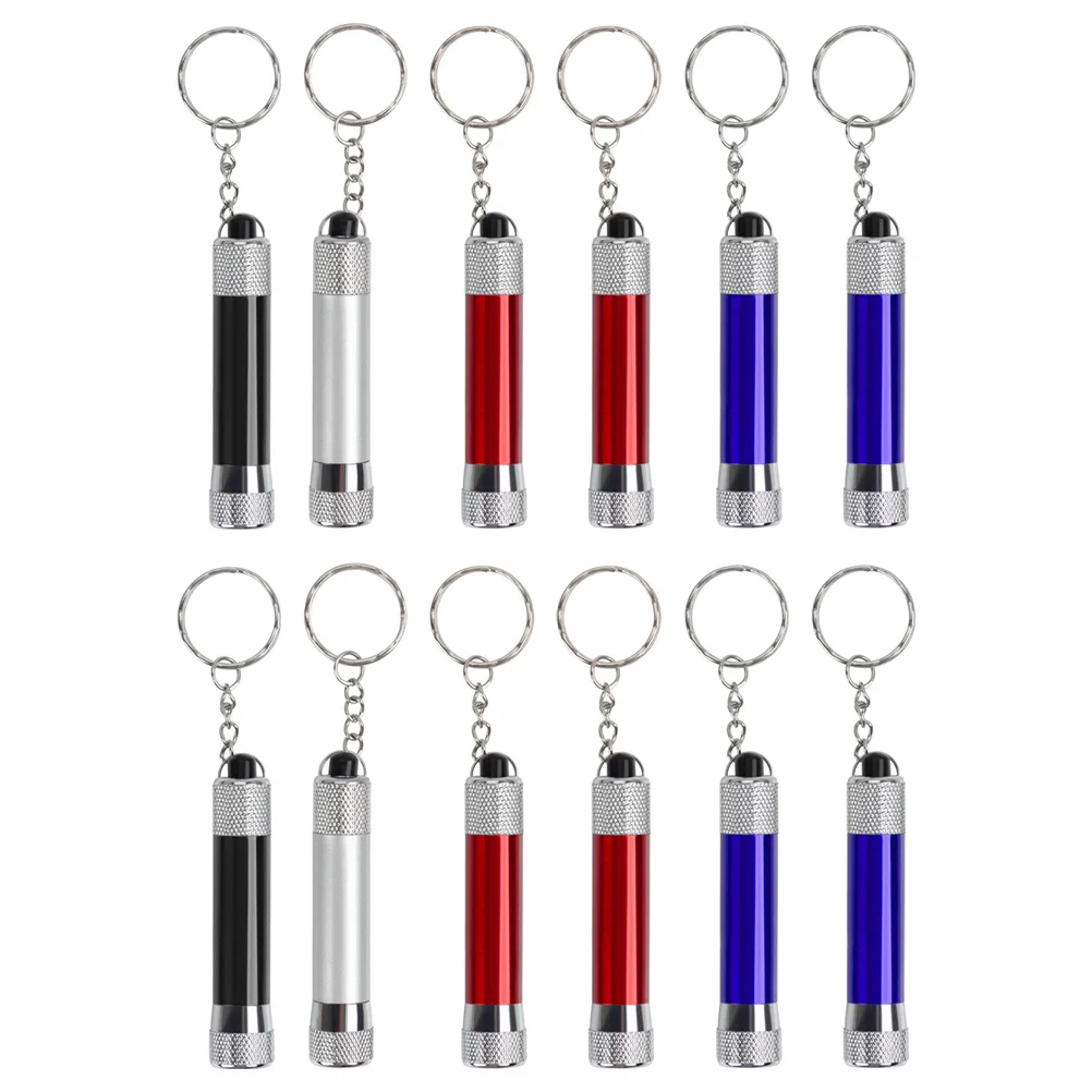 12Pcs Outdoor Mini Key Ring LED Flashlights Small Keychain Emergency Portable Lightweight for Camping Hiking Night Use 
12Pcs Outdoor Mini Key Ring LED Flashlights Small Keychain Emergency Portable Lightweight for Camping Hiking Night Use