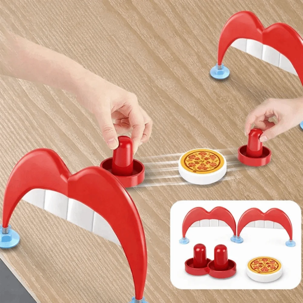 Desktop Size Ice Hockey Board Game Push Action Competitive Play Pizza Hockey Game Fast-Paced Skill-Based Ice Hockey
Desktop Size Ice Hockey Board Game Push Action Competitive Play Pizza Hockey Game Fast-Paced Skill-Based Ice Hockey