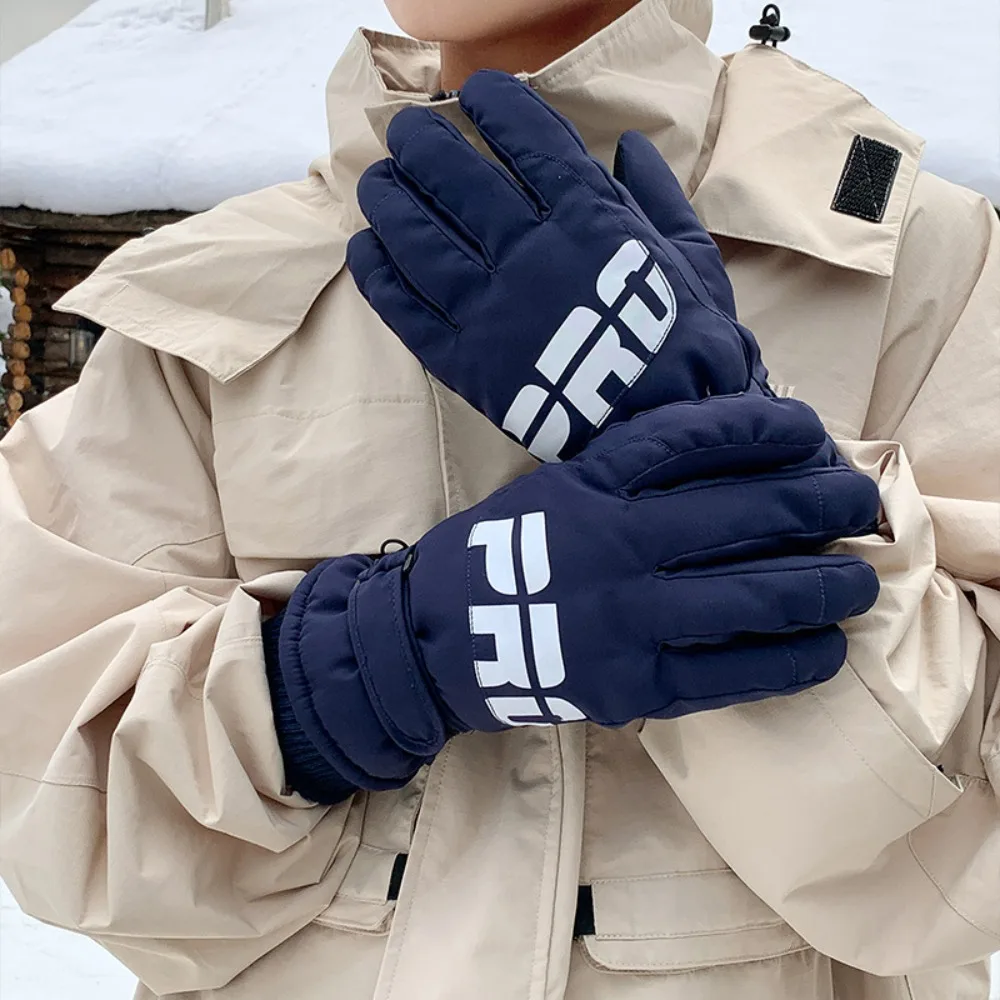 Protective Gears Full Finger Skiing Gloves Thick Plush Snow Gloves Windproof Waterproof Winter Warm Gloves Outdoor Sports
Protective Gears Full Finger Skiing Gloves Thick Plush Snow Gloves Windproof Waterproof Winter Warm Gloves Outdoor Sports