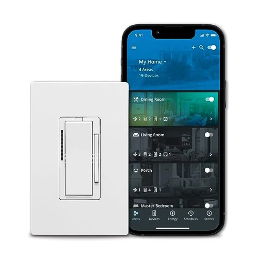 EWFD30-C2-BX-L Wi-Fi Smart Universal Dimmer Compatible with Alexa and Google Assistant Color Change Kit White/Light Almond/Ivor
EWFD30-C2-BX-L Wi-Fi Smart Universal Dimmer Compatible with Alexa and Google Assistant Color Change Kit White/Light Almond/Ivor