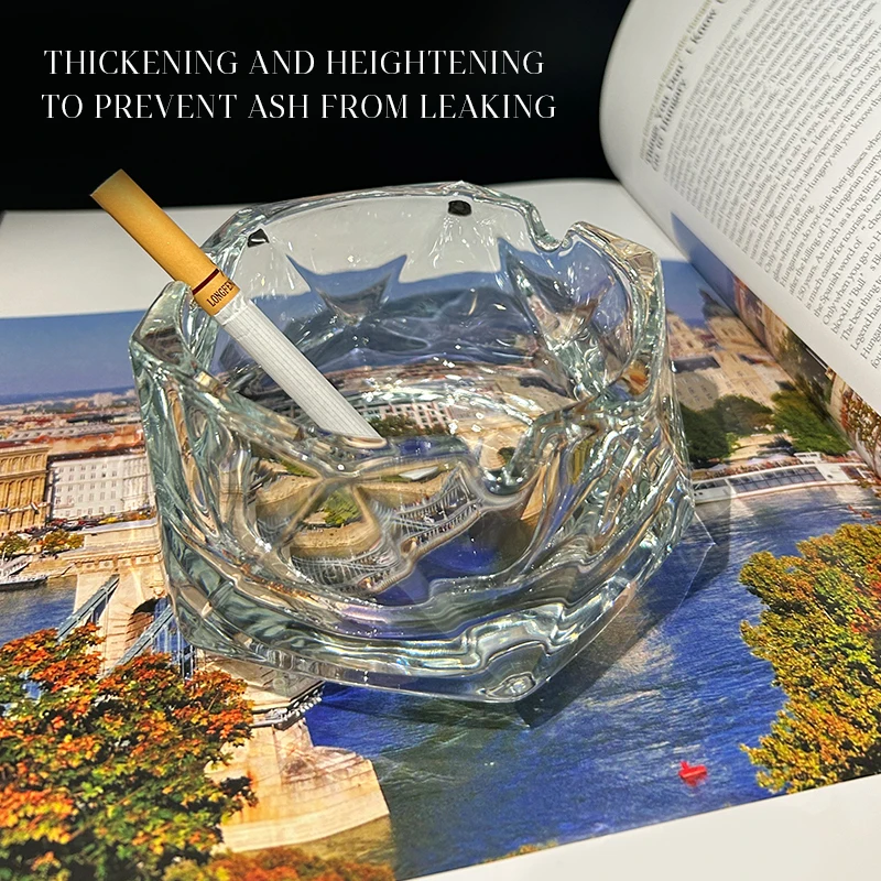 BOXI glass ashtray is used for cigarettes, home bars, office decoration, creative personality, indoor terraces, crystal ashtrays
BOXI glass ashtray is used for cigarettes, home bars, office decoration, creative personality, indoor terraces, crystal ashtrays