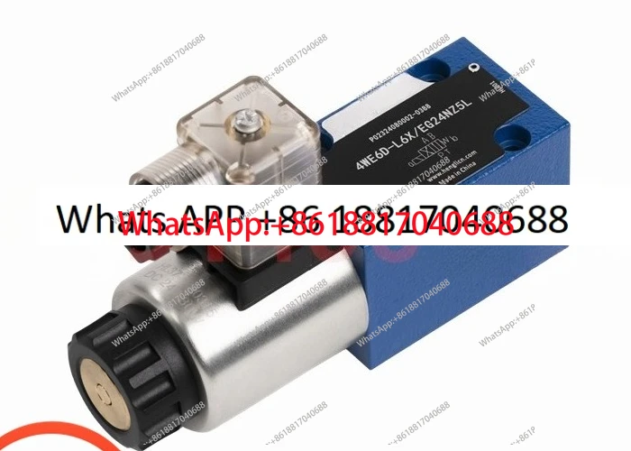Электромагнитный клапан 4WE6D-L6X/EG24NZ5L, соленоидный реверсивный клапан
Электромагнитный клапан 4WE6D-L6X/EG24NZ5L, соленоидный реверсивный клапан
