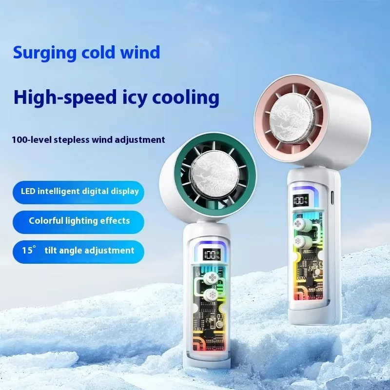 Portable USB 3000mAh Battery Digital Display Fan Handheld High-powered Air Cooling Fan Household Outdoor Small Cooling Fans
Portable USB 3000mAh Battery Digital Display Fan Handheld High-powered Air Cooling Fan Household Outdoor Small Cooling Fans