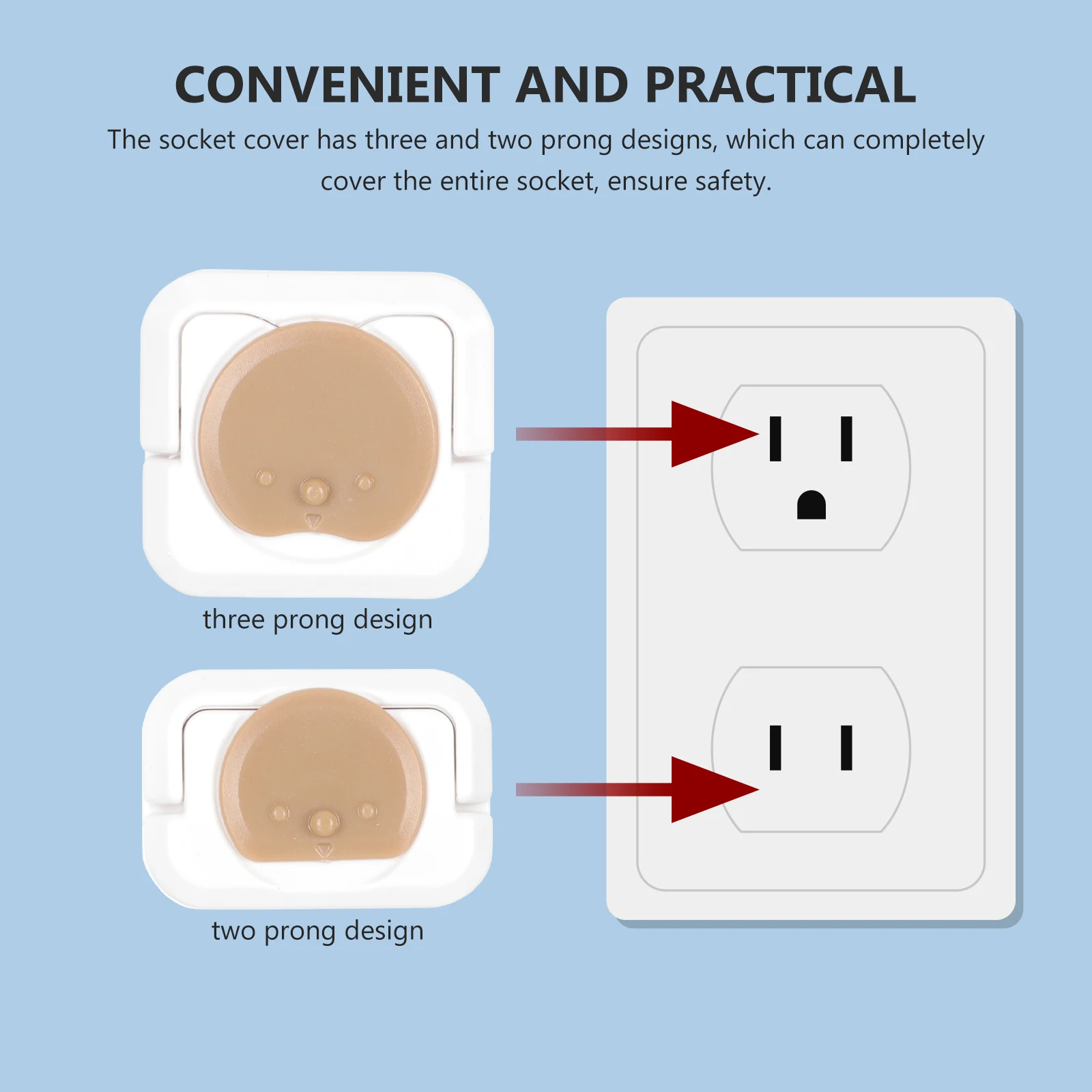 24pcs Socket Protector Child Proof Electric Plugs Safety Covers Cover Plug Protectors Electrical Safety
24pcs Socket Protector Child Proof Electric Plugs Safety Covers Cover Plug Protectors Electrical Safety