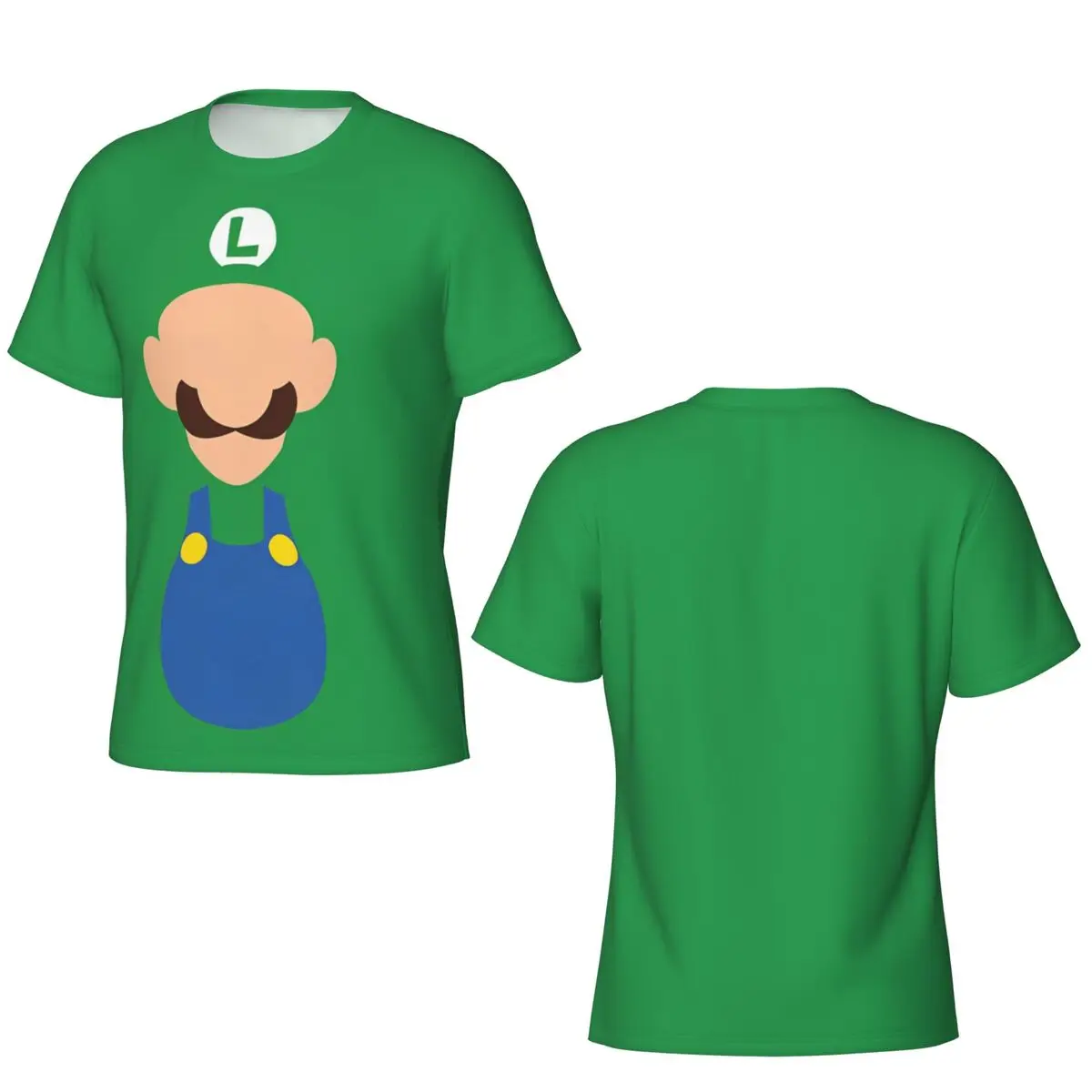 Мужская и женская футболка Mario Luigi с узором, повседневная футболка из полиэстера, футболка с коротким рукавом, одежда с круглым вырезом, большой размер
Мужская и женская футболка Mario Luigi с узором, повседневная футболка из полиэстера, футболка с коротким рукавом, одежда с круглым вырезом, большой размер